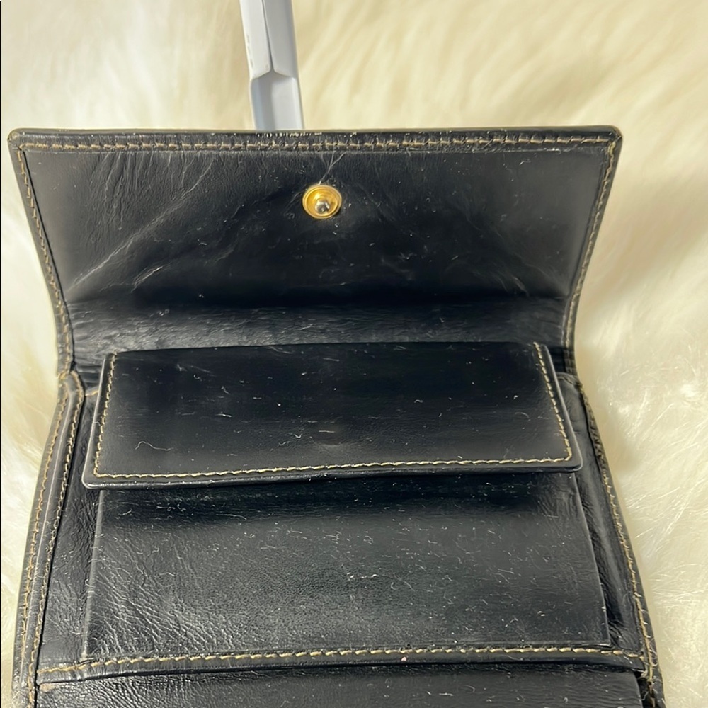 Very Nice Fendi Pequin Flap Compact Wallet. P44 - Picture 5 of 15